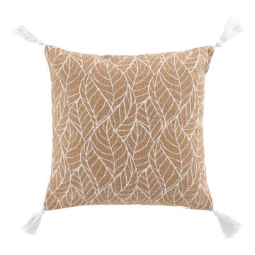 Pernă decorativă din iută 40x40 cm Kalinda – douceur d'intérieur Pernă decorativă din iută 40x40 cm Kalinda – douceur d'intérieur